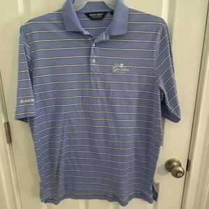 Polo Ralph Lauren Golf Shirt Mens Large The Greenbrier Classic Stripe Preppy L
